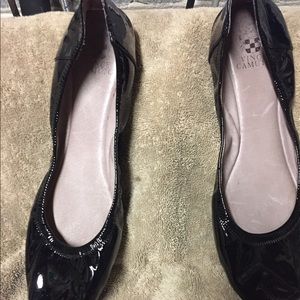 Vince Camuto Black Patent Flat